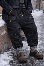 قم بتحميل الصورة إلى المعرض، سروال قندريسة جينز شتوي