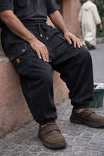 قم بتحميل الصورة إلى المعرض، سروال قندريسة جينز شتوي